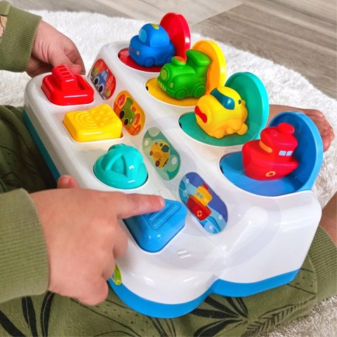  BABY Zabawka Edukacyjna Wyskakujące Pojazdy POP-UP