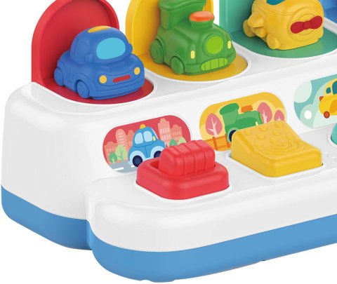  BABY Zabawka Edukacyjna Wyskakujące Pojazdy POP-UP