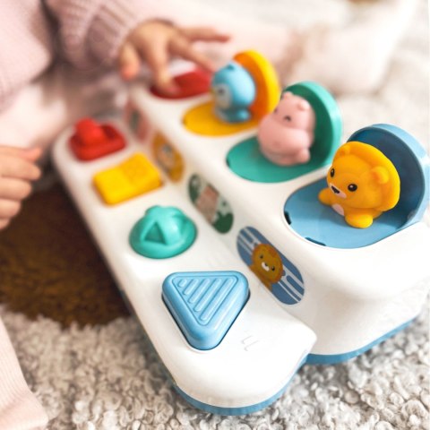  BABY Zabawka Edukacyjna Wyskakujące Zwierzątka POP-UP