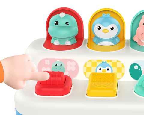  BABY Zabawka Edukacyjna Wyskakujące Zwierzątka POP-UP