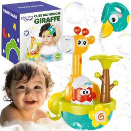  BABY Zabawka do Kąpieli Żyrafa z Lejkiem na Przyssawke