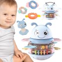  Baby Wańka Wstańka Zabawka Sensoryczna 2w1 Grzechotka Gryzak
