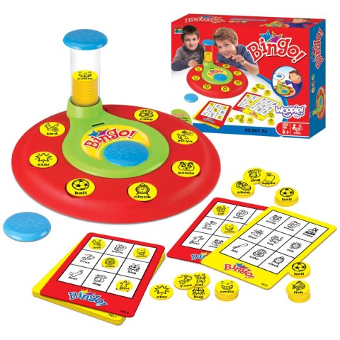  Bingo Gra Dopasuj Żetony Planszowa Rodzinna