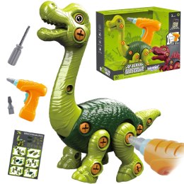  Dinozaur do Skręcania Zestaw Konstrukcyjny + Wiertarka 31 el.