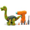  Dinozaur do Skręcania Zestaw Konstrukcyjny + Wiertarka 31 el.