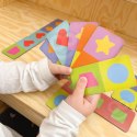 Gra Edukacyjna Transport Zwierzęta Puzzle Domino Montessori
