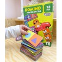  Gra Edukacyjna Transport Zwierzęta Puzzle Domino Montessori