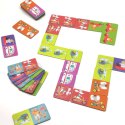  Gra Edukacyjna Transport Zwierzęta Puzzle Domino Montessori