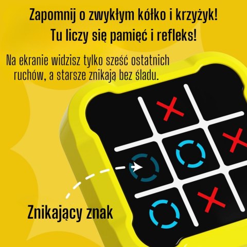  Gra Elektroniczna Kółko i Krzyżyk Logiczna Edukacyjna 4w1