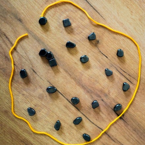  Gra Kamienie Magnetyczne w Sznurku 20 el.