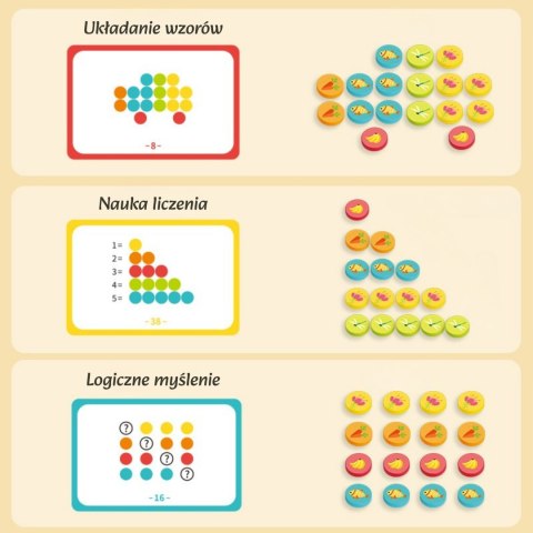  Gra Logiczna Edukacyjna Sorter Klasyfikacja Kolorów