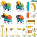  Klocki Magnetyczne Dinozaury Konstrukcyjne 84 el.