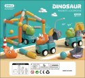  Klocki Magnetyczne Dinozaury Konstrukcyjne 84 el.