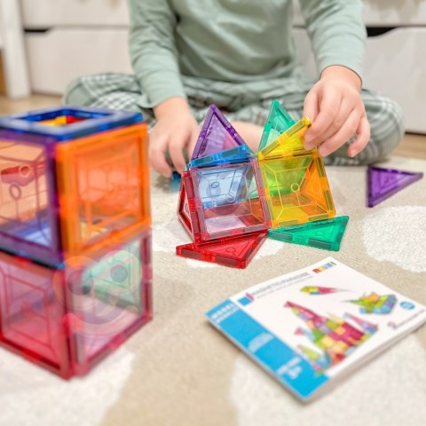  Magnetyczne Klocki Konstrukcyjne Montessori 3D