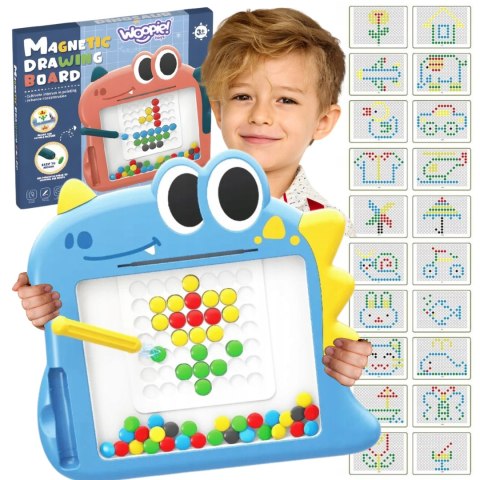  Tablica Magnetyczna dla Dzieci Montessori MagPad Dinozaur