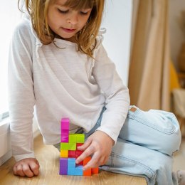  Układanka Kostka Tetris Z Zestawem Kart