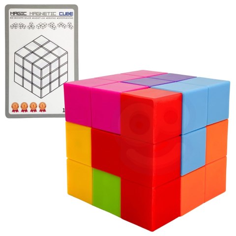  Układanka Kostka Tetris Z Zestawem Kart