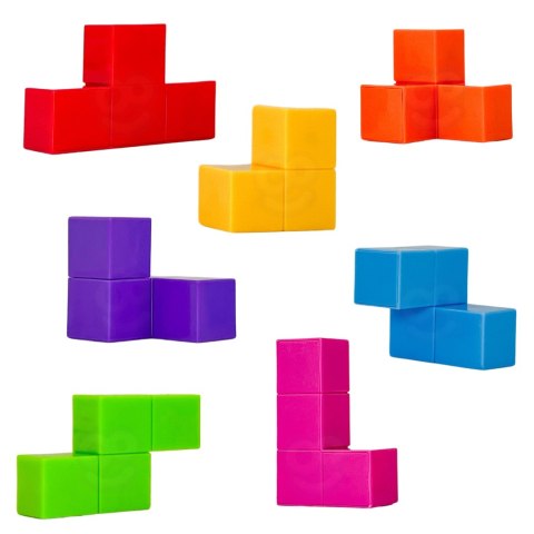  Układanka Kostka Tetris Z Zestawem Kart