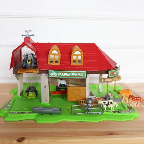  Zestaw Farma Zagroda Traktory + Figurki 42 el.