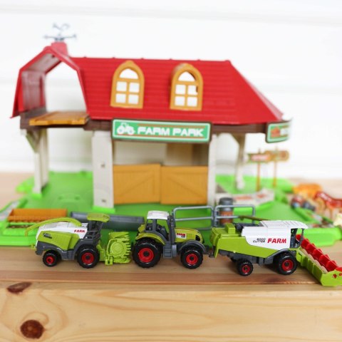  Zestaw Farma Zagroda Traktory + Figurki 42 el.