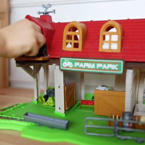  Zestaw Farma Zagroda Traktory + Figurki 42 el.