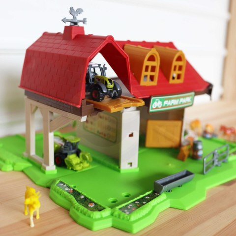  Zestaw Farma Zagroda Traktory + Figurki 42 el.
