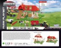  Zestaw Farma Zagroda Traktory + Figurki 42 el.