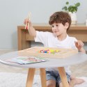  Drewniana Gra Kulki Złap i Dopasuj Układanka Montessori