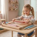  Drewniane Krosno Warsztat Tkacki Zestaw do tkania Montessori