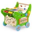  Drewniany Pchacz Edukacyjny Krokodylek 12w1