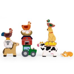  Układanka w Stosy Farma Zwierzęta