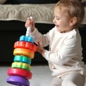  BABY Edukacyjna Piramidka Zakręcona Wieża Zwierzątka