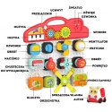  BABY Montessori Tablica Manipulacyjna Kolorowy Panel Aktywności