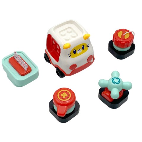  BABY Montessori Tablica Manipulacyjna Kolorowy Panel Aktywności