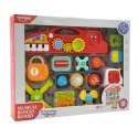 BABY Montessori Tablica Manipulacyjna Kolorowy Panel Aktywności