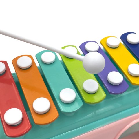  BABY Samochodzik Muzyczny Sorter z Cymbałkami Zielony