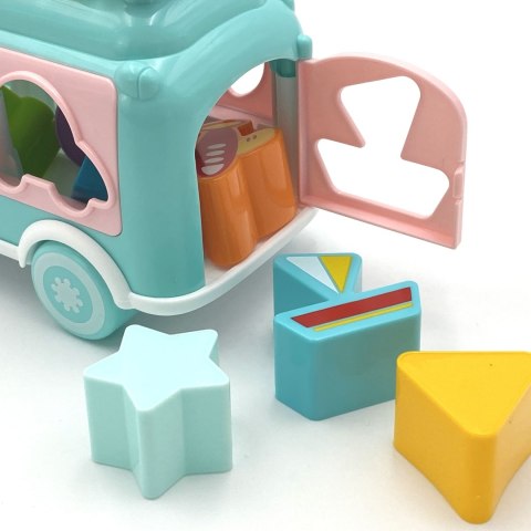  BABY Samochodzik Muzyczny Sorter z Cymbałkami Zielony