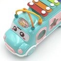 BABY Samochodzik Muzyczny Sorter z Cymbałkami Zielony