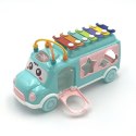  BABY Samochodzik Muzyczny Sorter z Cymbałkami Zielony