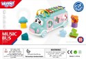  BABY Samochodzik Muzyczny Sorter z Cymbałkami Zielony