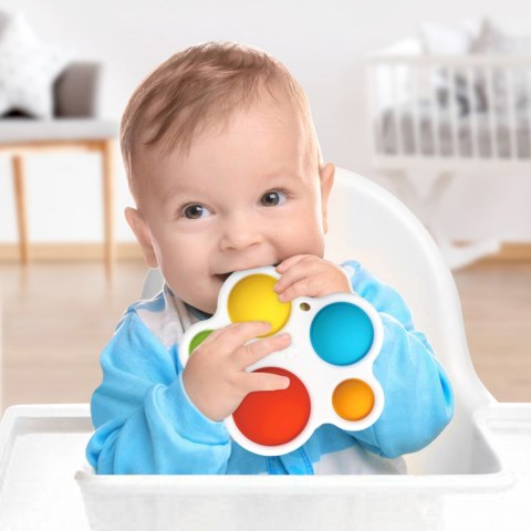  BABY Zabawka Sensoryczna Gryzak Antystresowy POP IT Montessori