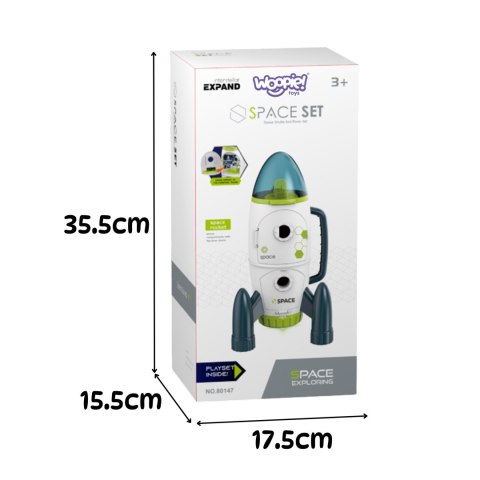  Interaktywny Prom Kosmiczny Space Set