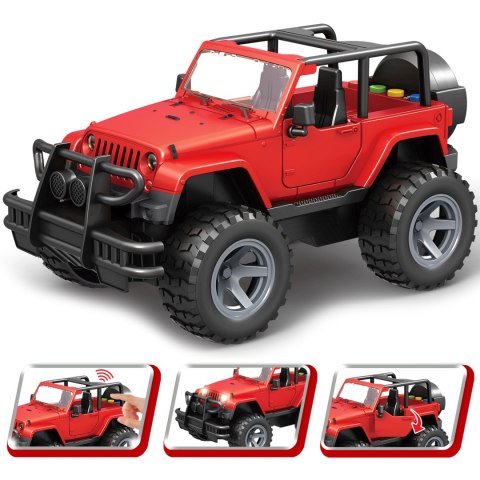  Jeep Auto Samochód Terenowy z Dźwiękiem i Światłem