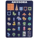  Klocki Magnetyczne Konstrukcyjne Świecące 3D Świat Zwierząt 124el.