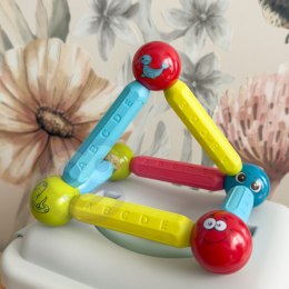  Magnetyczne Klocki Konstrukcyjne Edukacyjne 128 el.