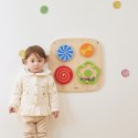  Drewniana Tablica Manipulacyjna Ścienna Panel Sensoryczny Montessori