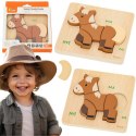  Drewniane Puzzle - Mój Przyjaciel Konik