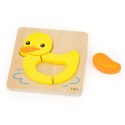 Drewniane Puzzle - Urocza Kaczuszka