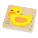  Drewniane Puzzle - Urocza Kaczuszka