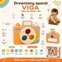  Drewniany Aparat Fotograficzny -Kolory i Dźwięk